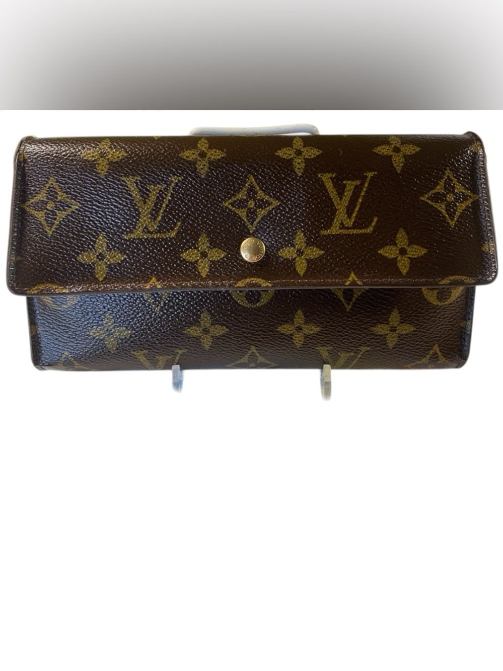 Louis Vuitton Monogram International Porte Tresor Wallet, Discontinued Authentic